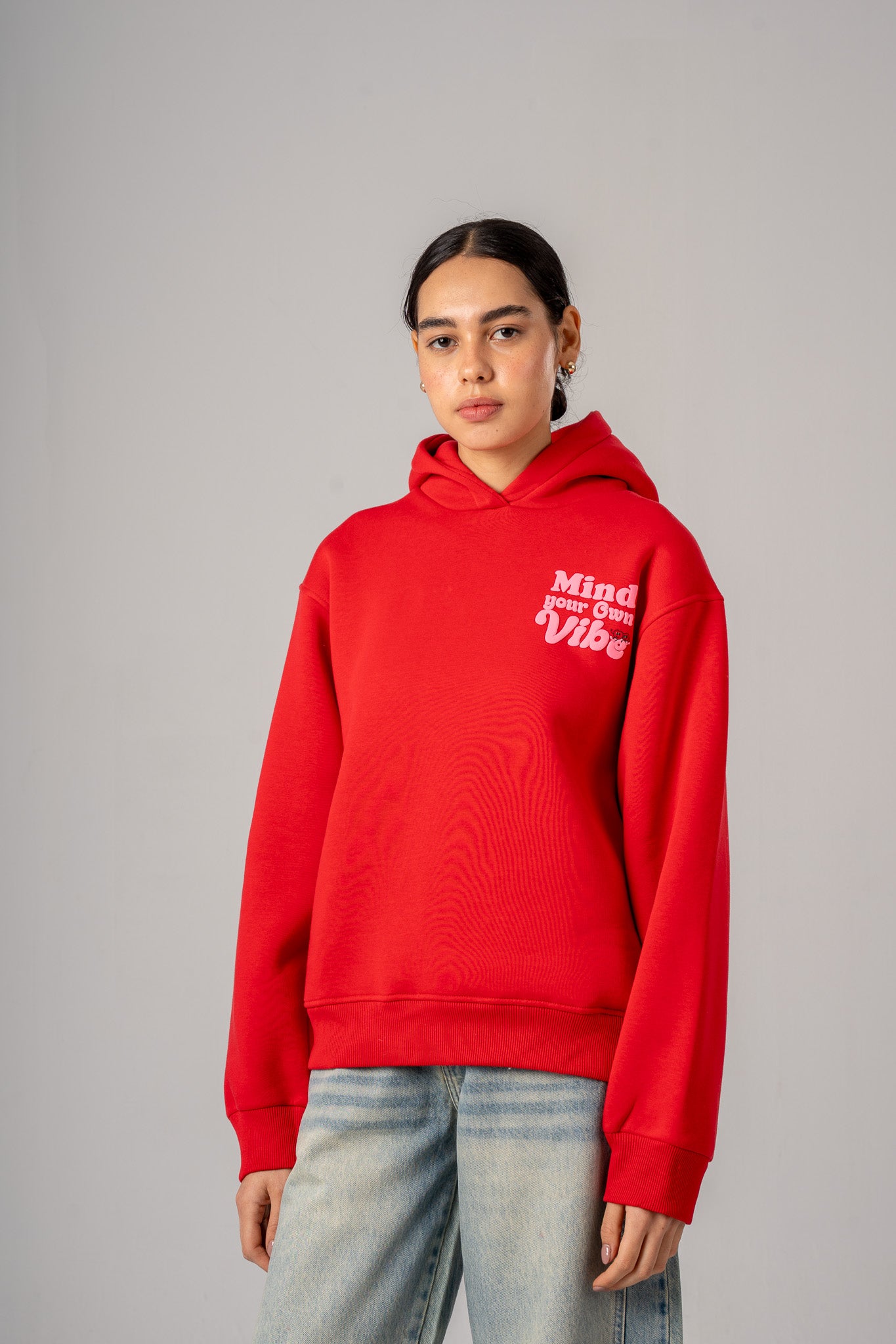 Printed Oversized Hoodie